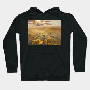 Sunlight sunflowers Hoodie